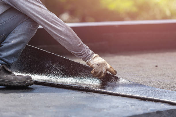 Professional Basement Waterproofing technician working in Honeoye, NY